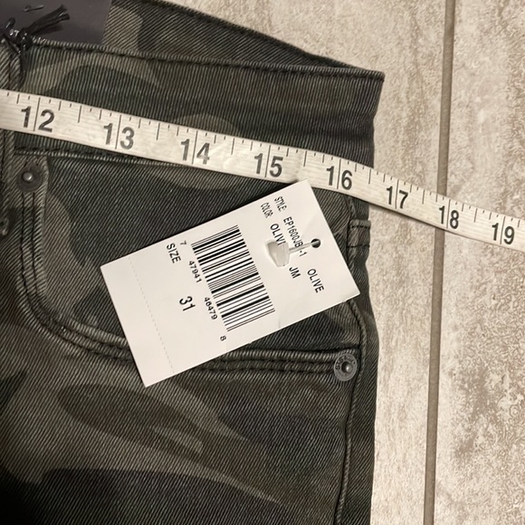 STS BLUE 31 High rise ankle olive green for women - Picture 3 of 9